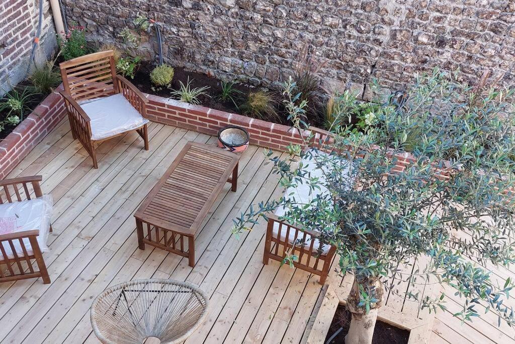 Tres Bel Appartement Au Pied Du Port L'Albatre 생발레리앙코 외부 사진